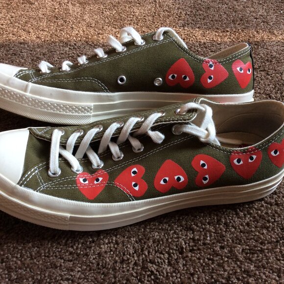 Men's Converse All Star Play Heart, Size 11, New condition Tennis Shoes - Picture 10 of 11